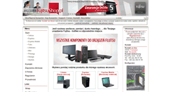 Desktop Screenshot of akcesoria.fujitsu-shop.pl