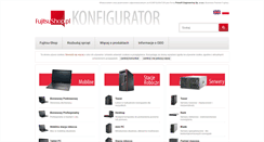 Desktop Screenshot of konfigurator.fujitsu-shop.pl